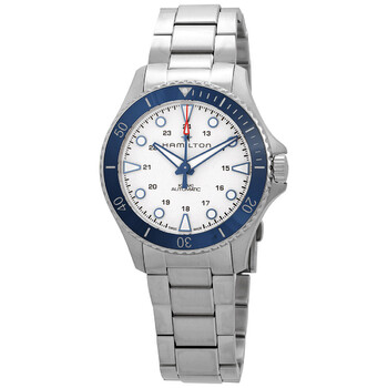 Đồng hồ Hamilton Khaki Navy Scuba Automatic Mặt Trắng H82505150 Nam Chính hãng Sale giá Rẻ tại XaXi World