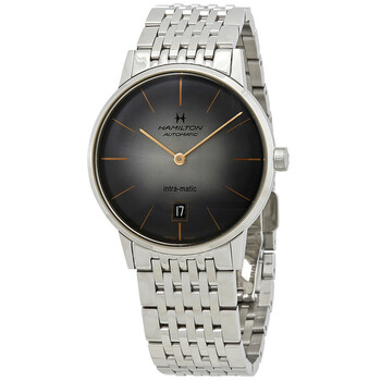 Đồng hồ Hamilton Intra-Matic Automatic Mặt Xám H38455181 Nam Chính hãng Sale giá Rẻ tại XaXi World
