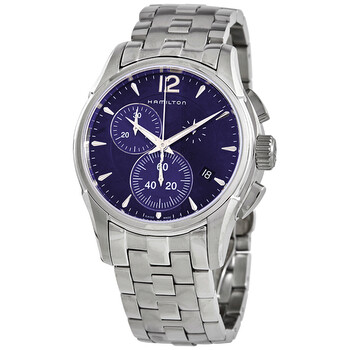 Đồng hồ Hamilton Jazzmaster Chronograph Quartz Mặt Xanh H32612141 Nam Chính hãng Sale giá Rẻ tại XaXi World
