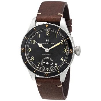 Đồng hồ Hamilton Khaki Aviation Lên Cót Tay Mặt Đen H76719530 Nam Chính hãng Sale giá Rẻ tại XaXi World