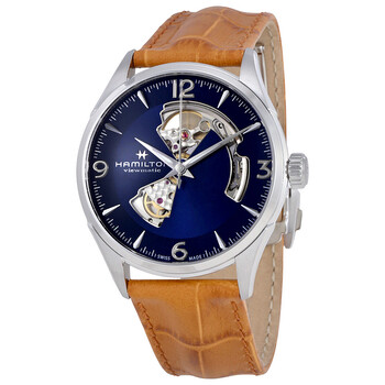 Đồng hồ Hamilton Jazzmaster Open Heart Automatic Leather H32705541 Nam Chính hãng Sale giá Rẻ tại XaXi World