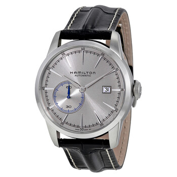 Đồng hồ Hamilton Railroad Automatic Silver Mặt Xám H40515781 Nam Chính hãng Sale giá Rẻ tại XaXi World