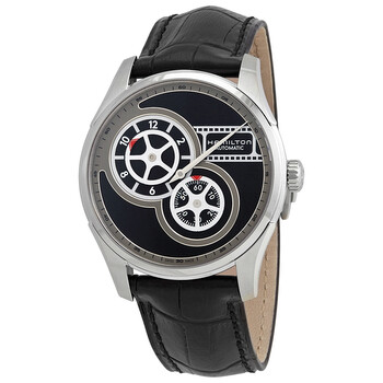 Đồng hồ Hamilton Jazzmaster Regulator Cinema Automatic Mặt Đen H42605731 Nam Chính hãng Sale giá Rẻ tại XaXi World