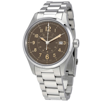 Đồng hồ Hamilton Khaki Field Automatic Mặt Nâu H70305193 Nam Chính hãng Sale giá Rẻ tại XaXi World