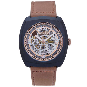 Đồng hồ Heritor Gatling Automatic Rose Mặt Vàng HERHS2306 Nam Chính hãng Sale giá Rẻ tại XaXi World