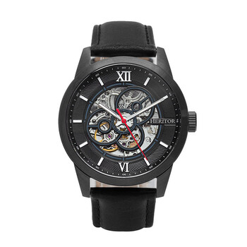 Đồng hồ Heritor Jonas Mặt Đen HERHR9506 Nam Chính hãng Sale giá Rẻ tại XaXi World