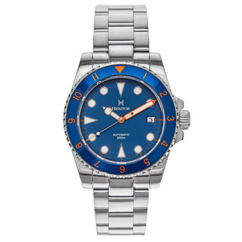 Đồng hồ Heritor Luciano Automatic Mặt Xanh HERHS1502 Nam Chính hãng Sale giá Rẻ tại XaXi World