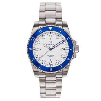 Đồng hồ Heritor Luciano Automatic Mặt Trắng HERHS1503 Nam Chính hãng Sale giá Rẻ tại XaXi World