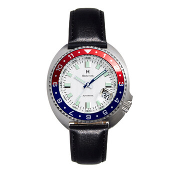 Đồng hồ Heritor Pierce Automatic Mặt Trắng Pepsi Bezel HERHS1202 Nam Chính hãng Sale giá Rẻ tại XaXi World