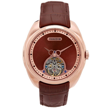 Đồng hồ Heritor Roman Automatic Mặt Nâu HERHS2204 Nam Chính hãng Sale giá Rẻ tại XaXi World