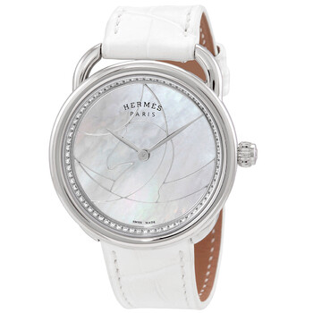 Đồng hồ Hermes Arceau Cavales Quartz Mặt Xà Cừ 045765WW00 Nữ Chính hãng Sale giá Rẻ tại XaXi World