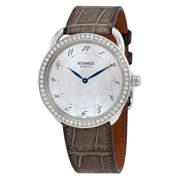 Đồng hồ Hermes Arceau Quartz Diamond Mặt Xà Cừ A AR5.730.212/MHA Nữ Chính hãng Sale giá Rẻ tại XaXi World
