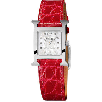 Đồng hồ Hermes H Hour Quartz Mặt Xà Cừ W037890WW00 Nữ Chính hãng Sale giá Rẻ tại XaXi World