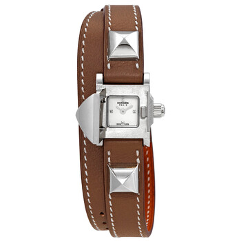 Đồng hồ Hermes Medor Quartz Mặt Trắng 028352WW00 Nữ Chính hãng Sale giá Rẻ tại XaXi World