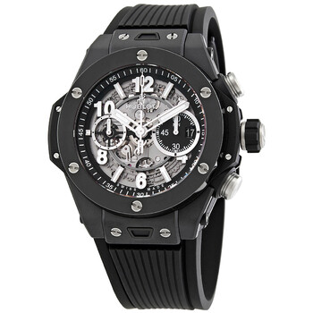 Đồng hồ Hublot Big Bang Unico Black Magic Chronograph Automatic Mặt Bạc 421CI1170RX Nam Chính hãng Sale giá Rẻ tại XaXi World
