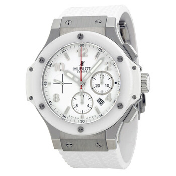 Đồng hồ Hublot Big Bang St. Moritz Chronograph Mặt Trắng White Rubber 301.SE.230.RW Unisex Chính hãng Sale giá Rẻ tại XaXi World