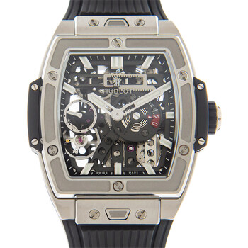 Đồng hồ Hublot Sspirit of Big Bang Meca 10 Titanium Lên Cót Tay 614.NX.1170.RX Nam Chính hãng Sale giá Rẻ tại XaXi World