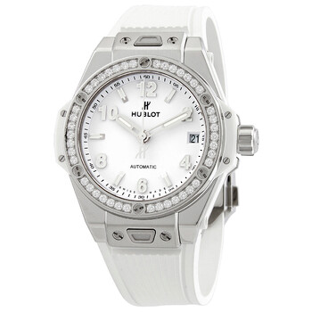 Đồng hồ Hublot Big Bang One Click Automatic Diamond Mặt Trắng 465.SE.2010.RW.1204 Nữ Chính hãng Sale giá Rẻ tại XaXi World