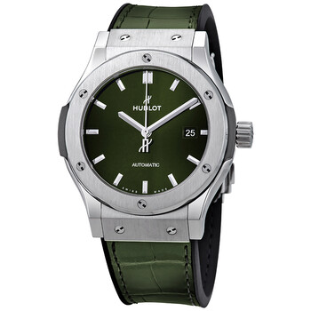 Đồng hồ Hublot Classic Fusion Automatic Mặt Xanh Lá 542.NX.8970.LR Nam Chính hãng Sale giá Rẻ tại XaXi World