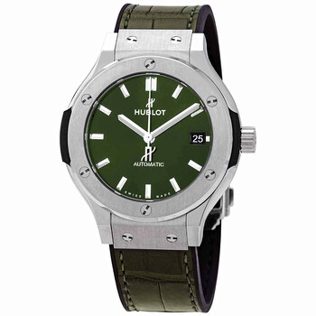 Đồng hồ Hublot Classic Fusion Automatic Mặt Xanh Lá 565.NX.8970.LR Nam Chính hãng Sale giá Rẻ tại XaXi World