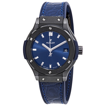 Đồng hồ Hublot Classic Fusion Mặt Xanh 581.CM.7170.LR Nữ Chính hãng Sale giá Rẻ tại XaXi World