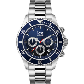 Đồng hồ Ice-Watch Chronograph Quartz Mặt Xanh Stainless Steel 017672 Nam Chính hãng Sale giá Rẻ tại XaXi World