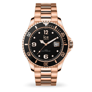Đồng hồ Ice-Watch Quartz Mặt Đen Rose Gold-tone 016764 Nam Chính hãng Sale giá Rẻ tại XaXi World