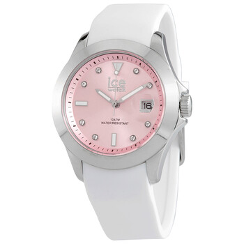 Đồng hồ Ice-Watch Quartz Crystal Mặt Hồng 020382 Nữ Chính hãng Sale giá Rẻ tại XaXi World