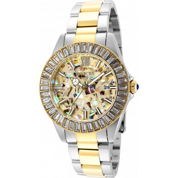 Đồng hồ Invicta Angel Quartz Crystal Beige Skeleton Dial 36975 Nữ Chính hãng Sale giá Rẻ tại XaXi World