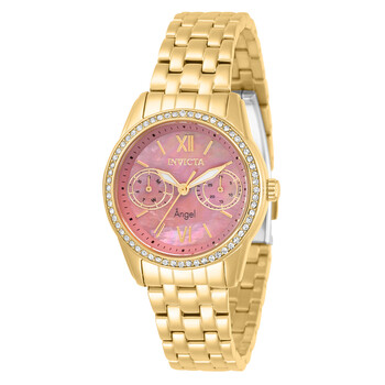 Đồng hồ Invicta Angel Quartz Crystal Mặt Hồng 31379 Nữ Chính hãng Sale giá Rẻ tại XaXi World