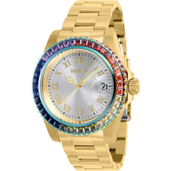 Đồng hồ Invicta Angel Zager Exclusive Quartz Crystal Mặt Bạc 40229 Nữ Chính hãng Sale giá Rẻ tại XaXi World