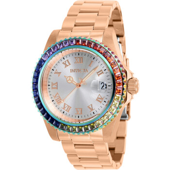 Đồng hồ Invicta Angel Quartz Crystal Mặt Bạc 40230 Nữ Chính hãng Sale giá Rẻ tại XaXi World