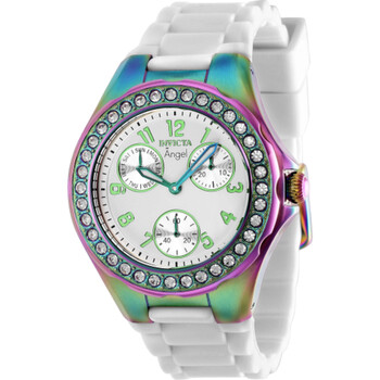 Đồng hồ Invicta Angel Quartz Mặt Trắng Pha Lê 38751 Nữ Chính hãng Sale giá Rẻ tại XaXi World