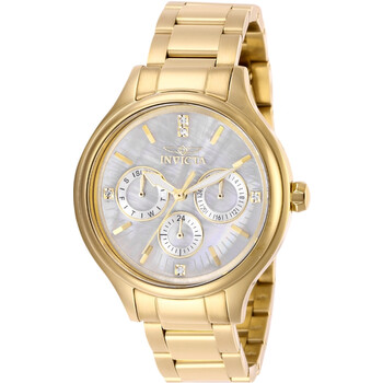 Đồng hồ Invicta Angel Quartz Crystal Mặt Xà Cừ Trắng 28654 Nữ Chính hãng Sale giá Rẻ tại XaXi World