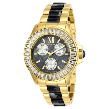Đồng hồ Invicta Angel Quartz Crystal Gunmetal Dial Dây Demi 29098 Nữ Chính hãng Sale giá Rẻ tại XaXi World