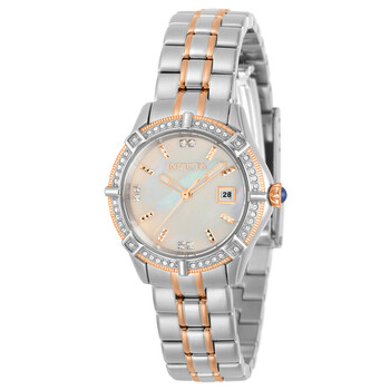 Đồng hồ Invicta Angel Mặt Xà Cừ Trắng Quartz 31375 Nữ Chính hãng Sale giá Rẻ tại XaXi World