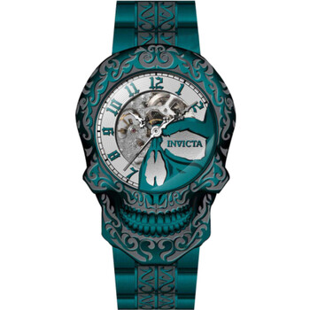 Đồng hồ Invicta Artist Skull Automatic Mặt Bạc 40759 Nam Chính hãng Sale giá Rẻ tại XaXi World