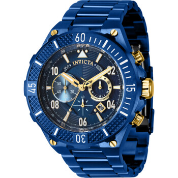 Đồng hồ Invicta Aviator Chronograph GMT Quartz Mặt Xanh 40512 Nam Chính hãng Sale giá Rẻ tại XaXi World