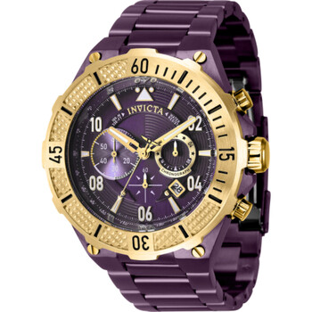 Đồng hồ Invicta Aviator Chronograph GMT Quartz Purple Dial 40514 Nam Chính hãng Sale giá Rẻ tại XaXi World