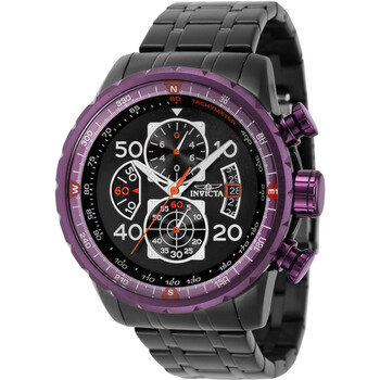 Đồng hồ Invicta Aviator Chronograph Quartz Mặt Đen 40702 Nam Chính hãng Sale giá Rẻ tại XaXi World