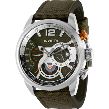Đồng hồ Invicta Aviator GMT Chronograph Mặt Xanh Lá 39654 Nam Chính hãng Sale giá Rẻ tại XaXi World