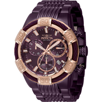Đồng hồ Invicta Bolt Chronograph Quartz Purple Dial 40910 Nam Chính hãng Sale giá Rẻ tại XaXi World