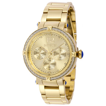 Đồng hồ Invicta Bolt Quartz Crystal Mặt Vàng 43884 Unisex Chính hãng Sale giá Rẻ tại XaXi World