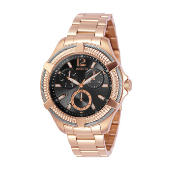 Đồng hồ Invicta Bolt Quartz Gunmetal Dial Rose Gold-tone 30897 Nữ Chính hãng Sale giá Rẻ tại XaXi World