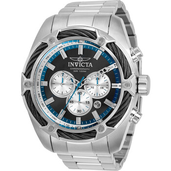 Đồng hồ Invicta Bolt Chronograph Quartz Mặt Đen 31436 Nam Chính hãng Sale giá Rẻ tại XaXi World