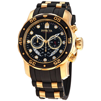 Đồng hồ Invicta Pro Diver Chronograph Black Semi-Transparent Dial 6981 Nam Chính hãng Sale giá Rẻ tại XaXi World