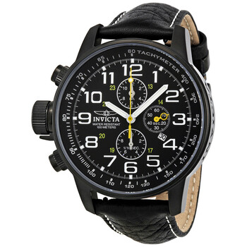 Đồng hồ Invicta Lefty Chronograph Mặt Đen Dây Da Đen Lefty 3332 Nam Chính hãng Sale giá Rẻ tại XaXi World