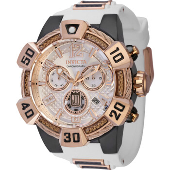 Đồng hồ Invicta Jason Taylor Chronograph Quartz Mặt Trắng 40445 Nam Chính hãng Sale giá Rẻ tại XaXi World