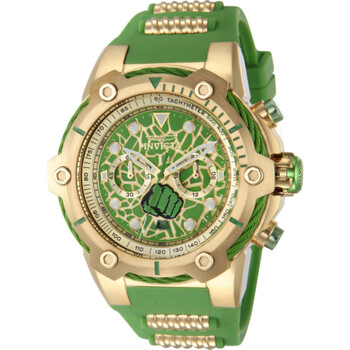 Đồng hồ Invicta Marvel Hulk Chronograph GMT Quartz Mặt Xanh Lá 43045 Nam Chính hãng Sale giá Rẻ tại XaXi World