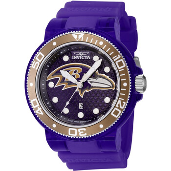 Đồng hồ Invicta NFL Baltimore Ravens Quartz Purple Dial 41456 Nam Chính hãng Sale giá Rẻ tại XaXi World